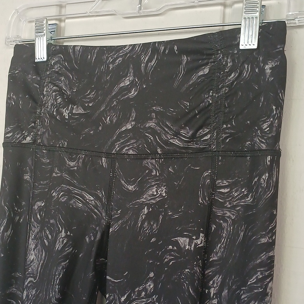 Lululemon Athletica Speed Tight II Leggings Arsenal Ambient Gray Black Size 4 - Picture 2 of 11